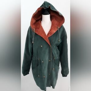 🎉HP🎉 VTG 90s BB Dakota Suede Coat